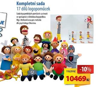SEVT Kompletní sada 17 dílů logopomůcek nabídka