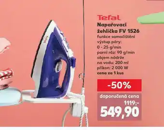 Kaufland Tefal napařovací žehlička nabídka