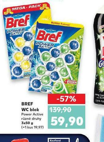 Kaufland Bref wc blok nabídka