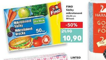 Kaufland Fino sáčky mikroténové nabídka