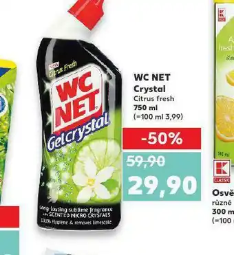 Kaufland Wc net cyrstal nabídka