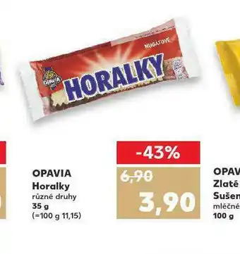Kaufland Opavia horalky nabídka