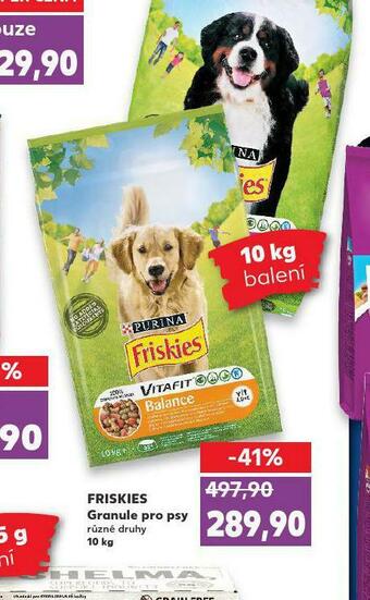 Kaufland Friskies granule pro psy nabídka