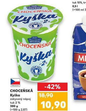 Kaufland Choceňská kyška nabídka