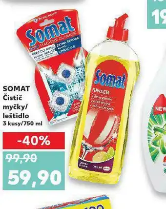 Kaufland Somat čisitič myčky / leštidlo nabídka