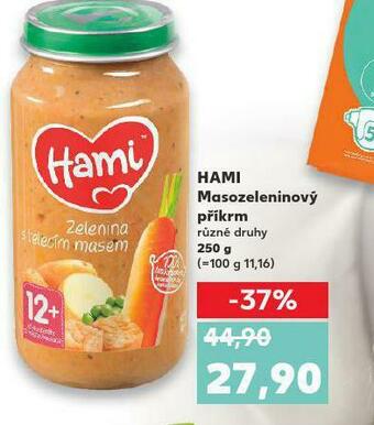 Kaufland Hami masozeleninový příkrm nabídka