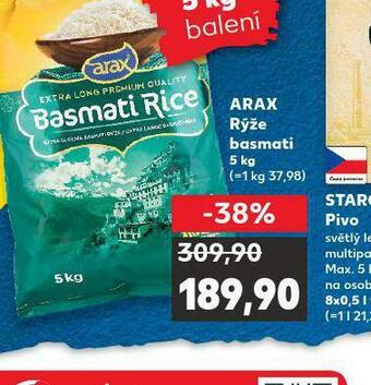 Kaufland Arax rýže nabídka