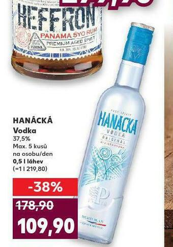 Kaufland Hanácká vodka nabídka