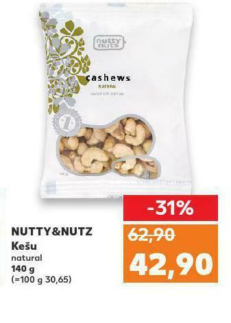 Kaufland Kešu natural nabídka
