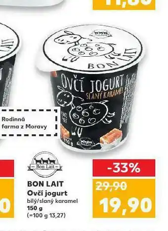 Kaufland Bon lait ovčí jogurt nabídka