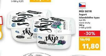 Kaufland Můj skyr jogurt islandského typu nabídka