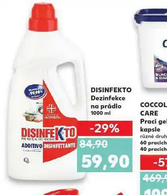 Kaufland Disinfekto dezinfekce na prádlo nabídka