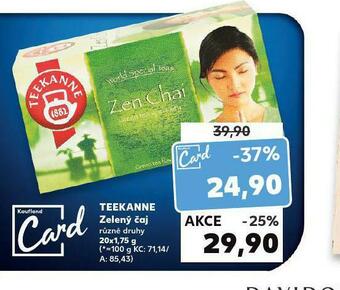 Kaufland Teekanne zelený čaj nabídka