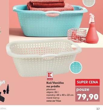 Kaufland Koš / vanička na prádlo nabídka
