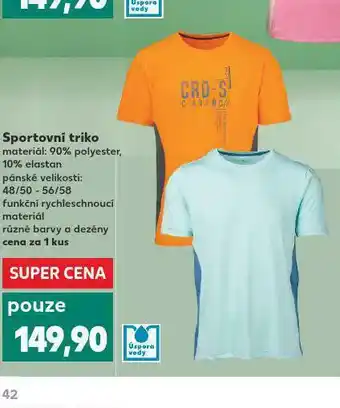 Sportovní triko pánské