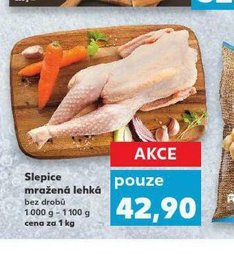 Kaufland Slepice mražená lehká nabídka