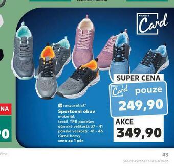 Kaufland Sportovní obuv nabídka