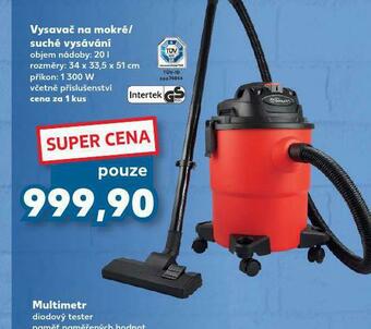Kaufland Vysavač na mokré a suché vysávání nabídka