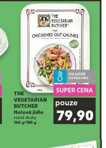 Kaufland The vegetarian butcher hotová jídla nabídka