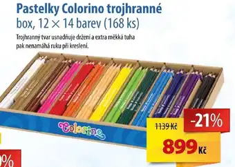 SEVT Pastelky Colorino trojhranné nabídka