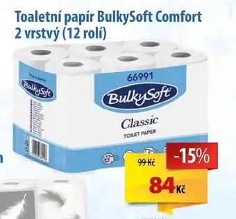 SEVT Toaletní papír BulkySoft Comfort 2 vrstvý (12 rolí) nabídka