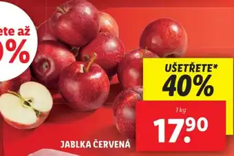 JABLKA ČERVENÁ