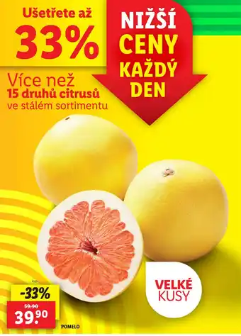 Lidl POMELO nabídka