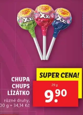 Lidl CHUPA CHUPS LÍZÁTKO nabídka