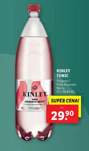 Lidl KINLEY TONIC nabídka