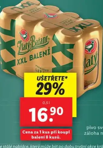 Lidl ZLATÝ BAŽANT nabídka