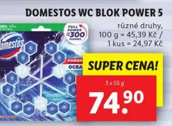 DOMESTOS WC BLOK POWER 5