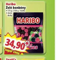Norma Haribo želé bonbóny nabídka
