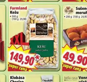 Norma Farmland kešu nabídka