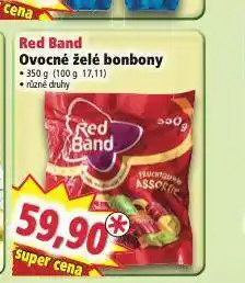 Norma Red band ovocné želé bonbony nabídka