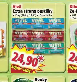 Norma Vivil extra strong pastilky nabídka