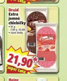 Norma Druid extra jemné chlebíčky nabídka