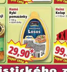Norma Hamé rybí pomazánky nabídka