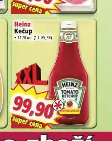Norma Heinz kečup nabídka