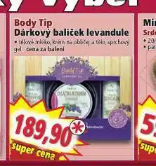 Norma Body tip dárkový balíček levandule nabídka