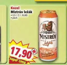 Norma Kozel mistrův ležák nabídka
