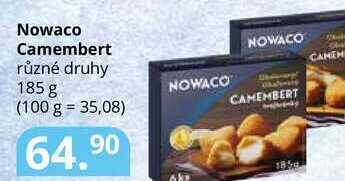 Potraviny CZ Nowaco camembert různé druhy 185 g nabídka
