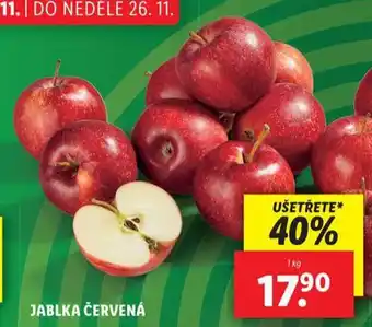 Lidl Jablka nabídka