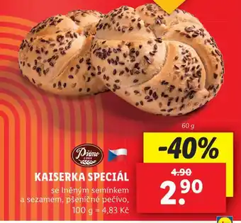 Lidl Kaiserka speciál nabídka