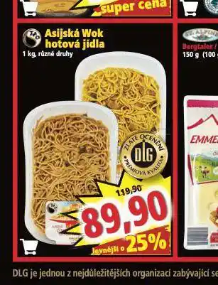 Norma Asijská wok hotová jídla nabídka