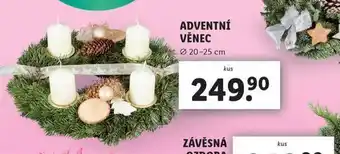 Lidl Adventní věnec nabídka