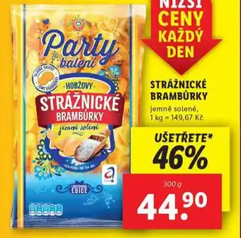 Lidl Strážnické brambůrky nabídka