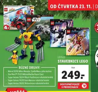Lidl Stavebnice lego nabídka