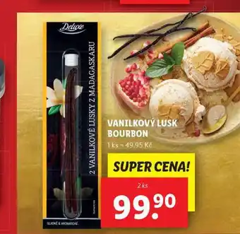 Lidl Vanilkový lusk bourbon nabídka