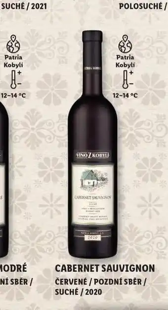 Lidl Cabernet sauvignon nabídka