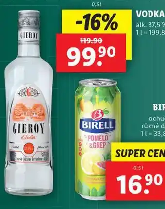 Lidl Vodka nabídka